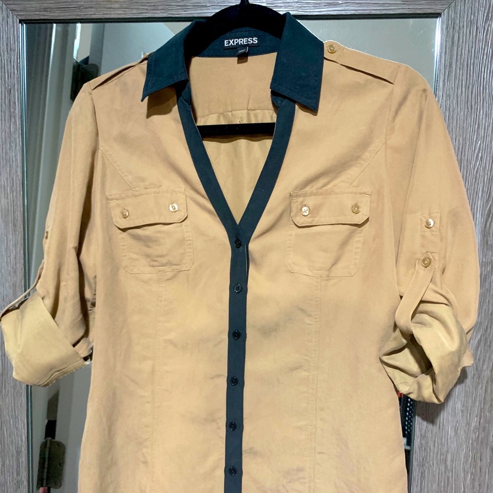 Express Slim Fit Portofino Brown/black, size S
